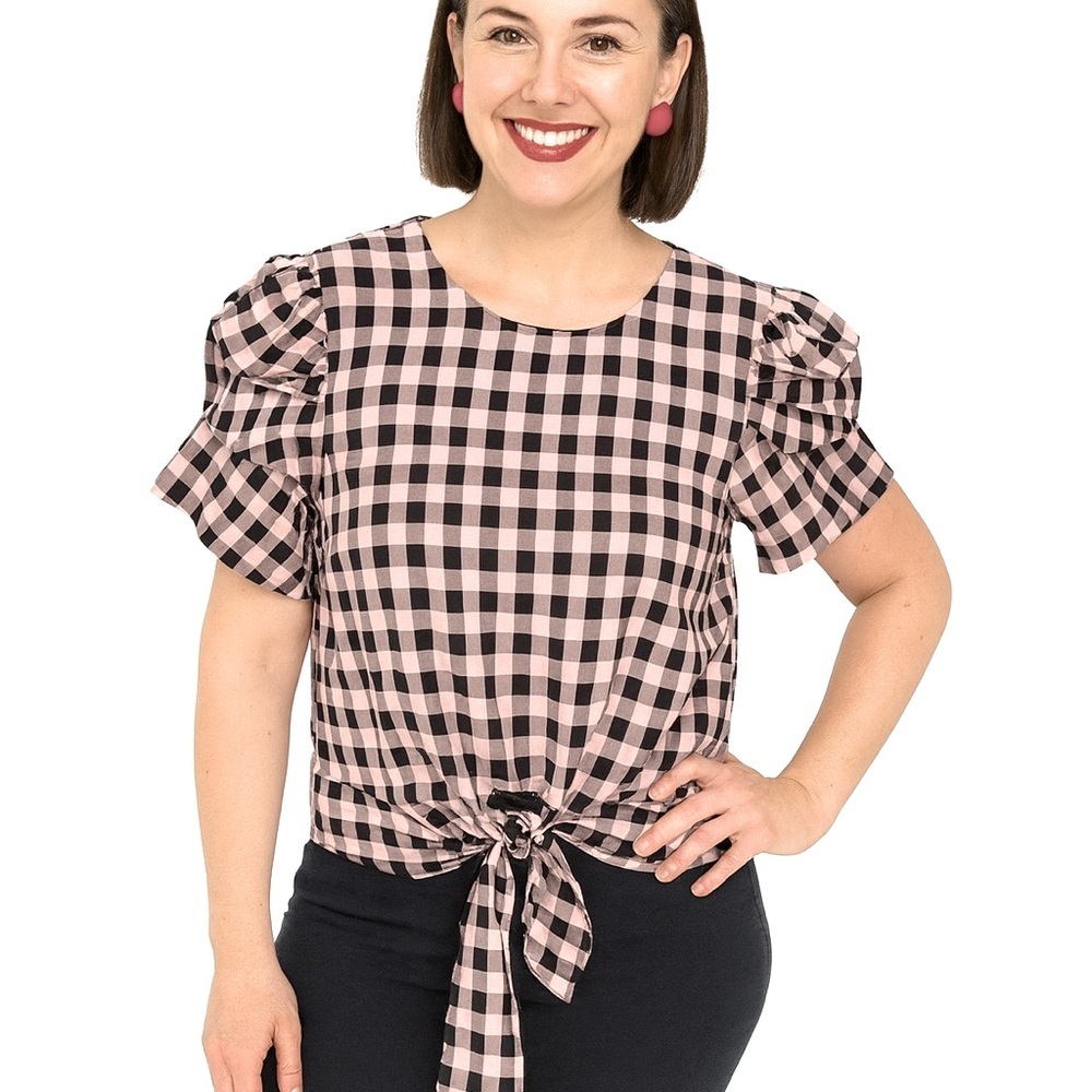 (B1) Cosmopolitan Dress the Population‎ Dolce Crop Top, NWT, Size Medium
